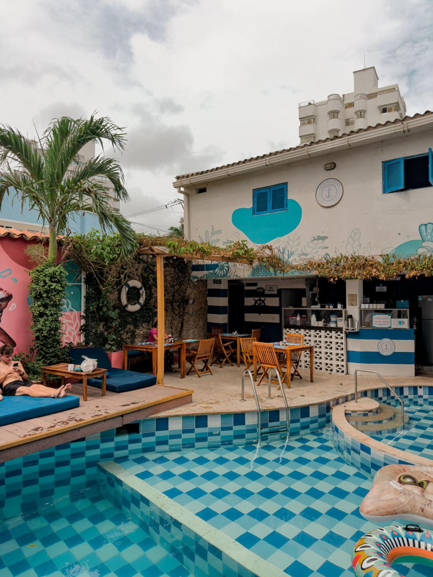 Casa del Puerto Hostel&Suites Cartagena Exterior foto