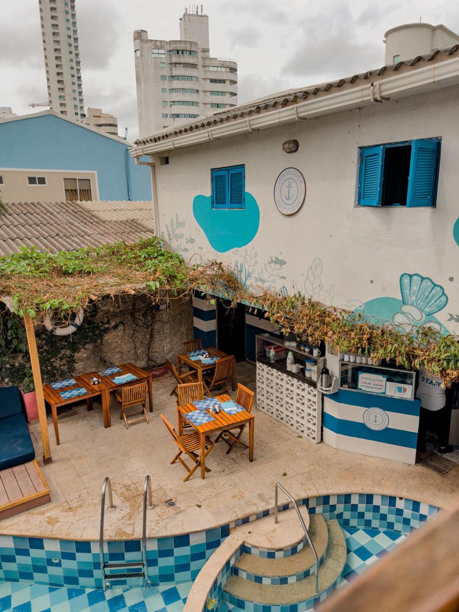 Casa del Puerto Hostel&Suites Cartagena Exterior foto