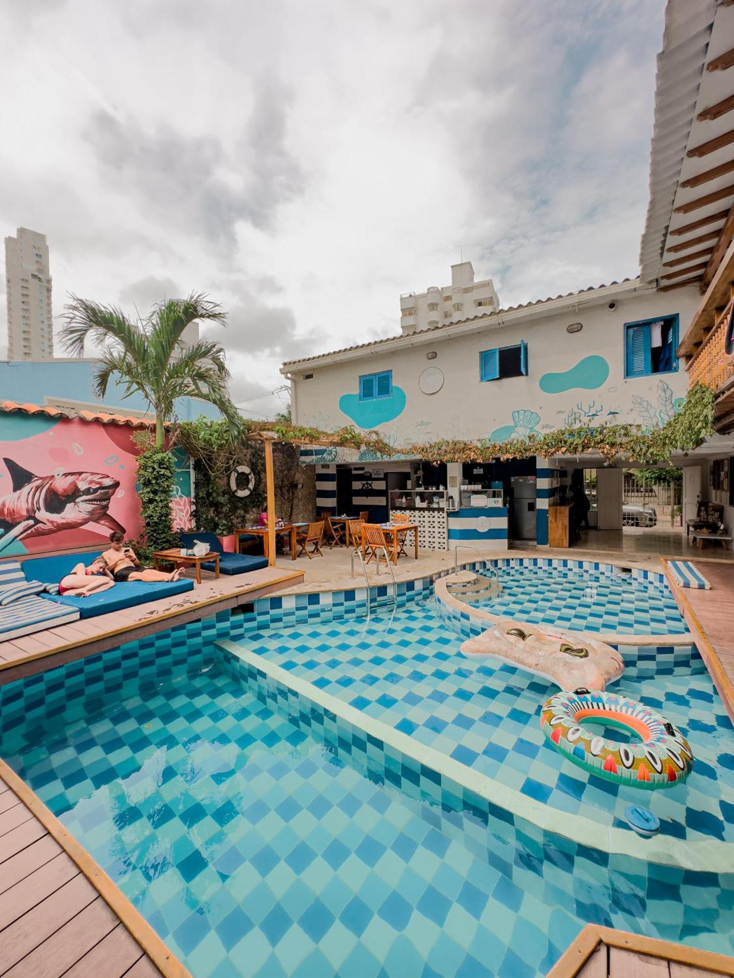 Casa del Puerto Hostel&Suites Cartagena Exterior foto