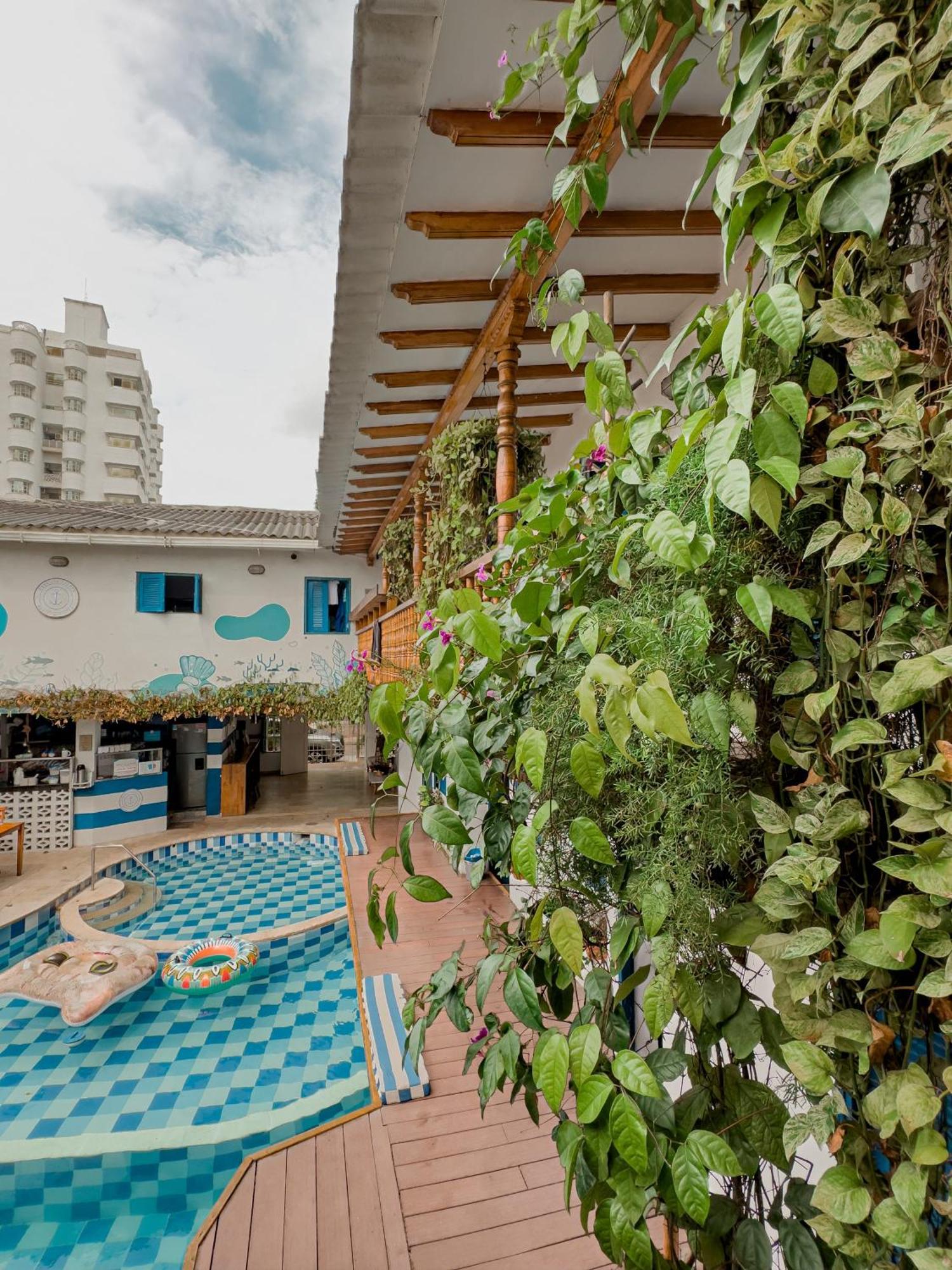 Casa del Puerto Hostel&Suites Cartagena Exterior foto