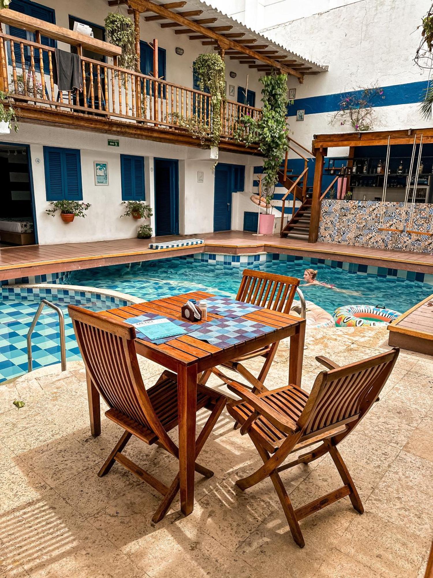 Casa del Puerto Hostel&Suites Cartagena Exterior foto