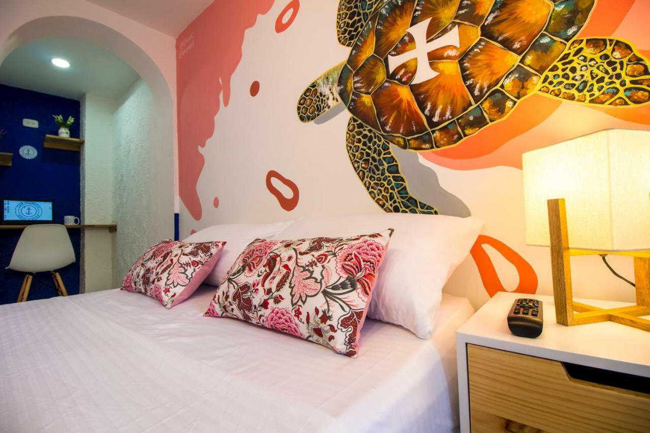 Casa del Puerto Hostel&Suites Cartagena Exterior foto