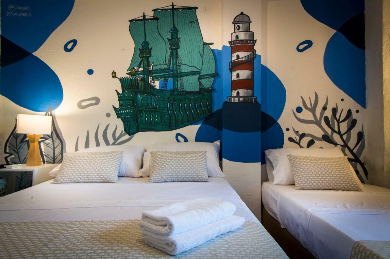 Casa del Puerto Hostel&Suites Cartagena Exterior foto