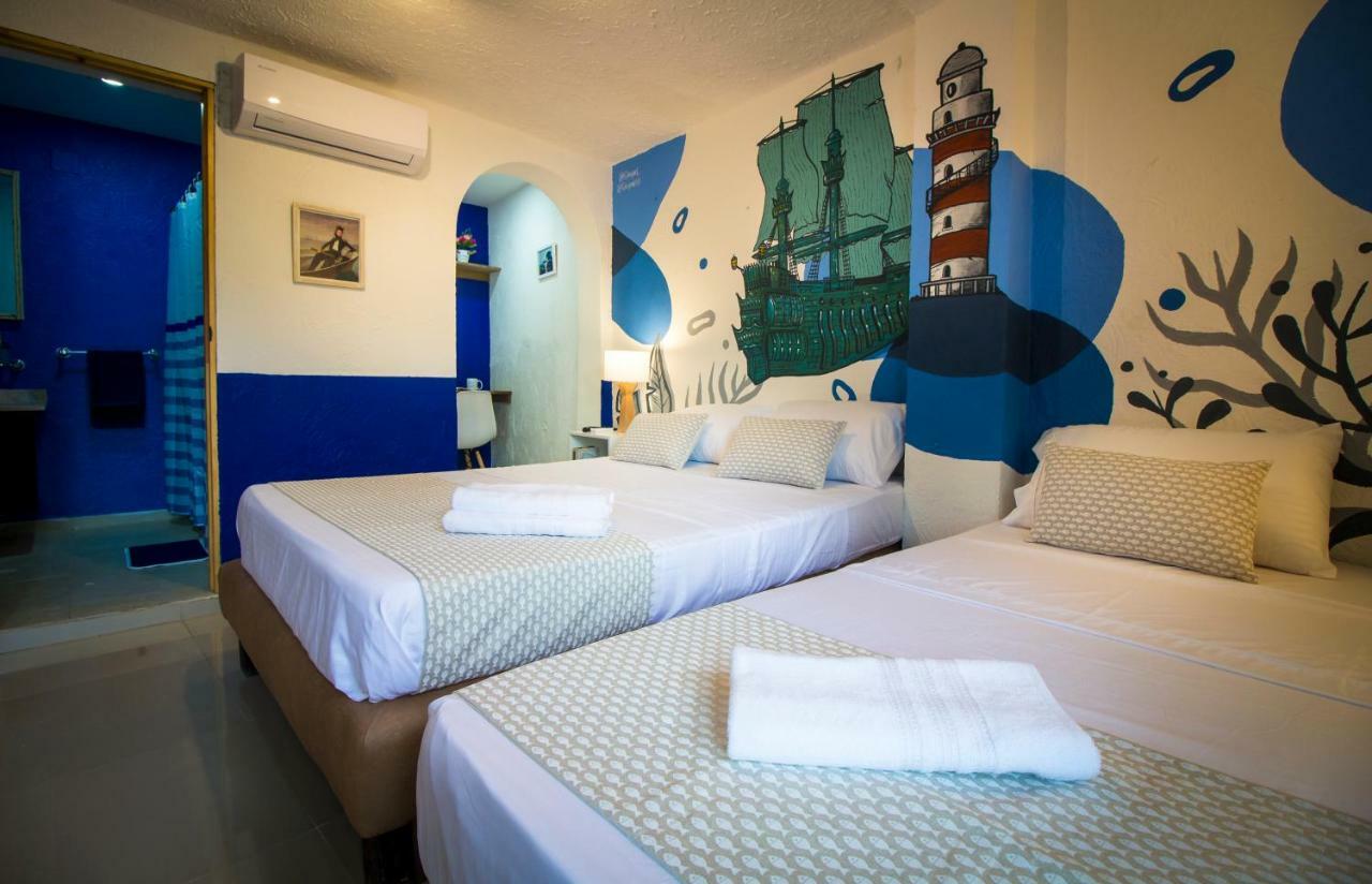 Casa del Puerto Hostel&Suites Cartagena Exterior foto