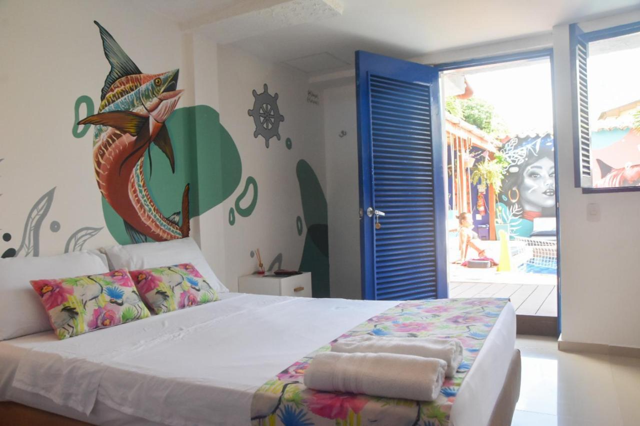 Casa del Puerto Hostel&Suites Cartagena Exterior foto