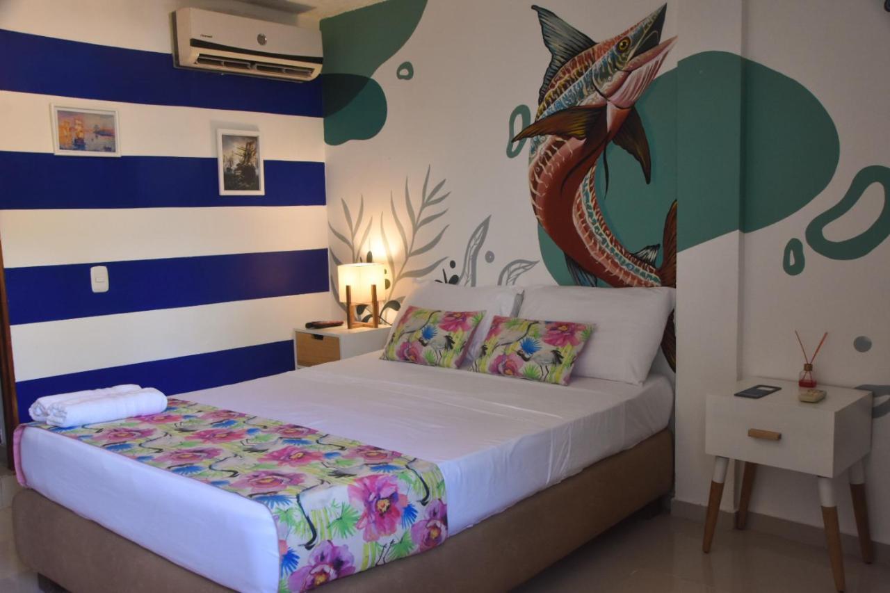 Casa del Puerto Hostel&Suites Cartagena Exterior foto